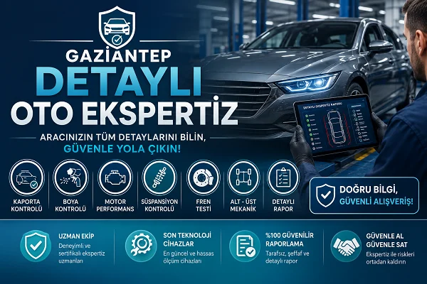 Gaziantep Detaylı Oto Ekspertiz